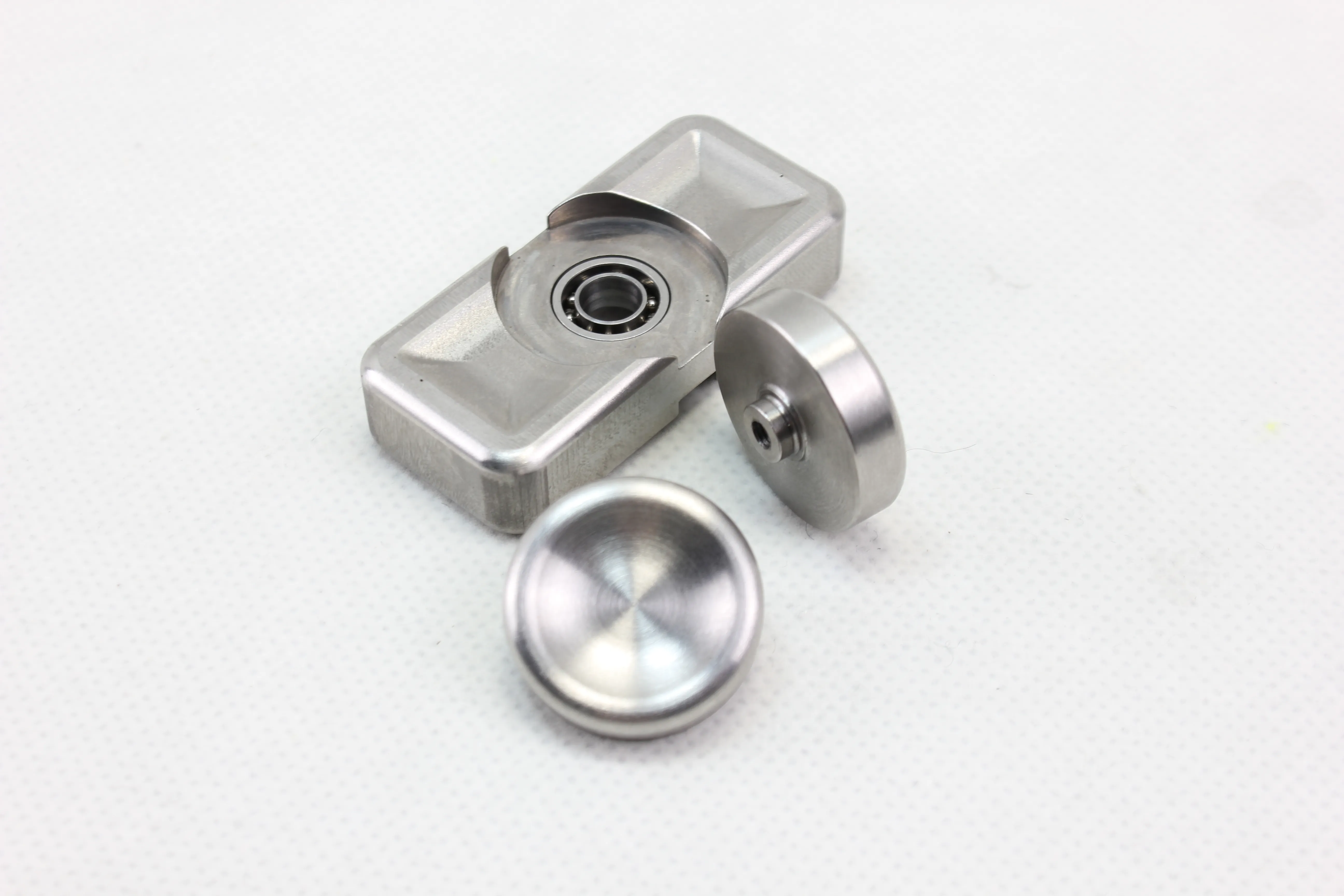 Custom Tungsten Alloy Fidget Spinner | Non-Magnetic High Density EDC Stress Relief Toy